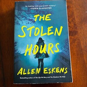 The Stolen Hours by Allen Eskens - Blue Cover